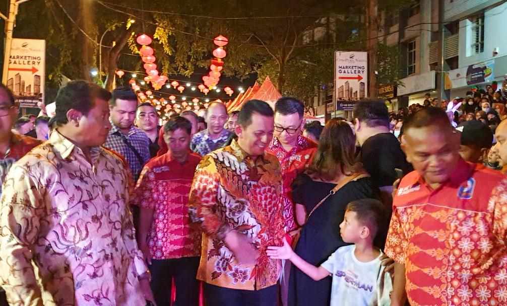Berita - Nasional, Gubernur Ansar Hadiri Momen Pergantian Tahun Baru Imlek 2574 Kongzili di Nagota Citywalk Batam, Batam,Riau,Gubernur Ansar