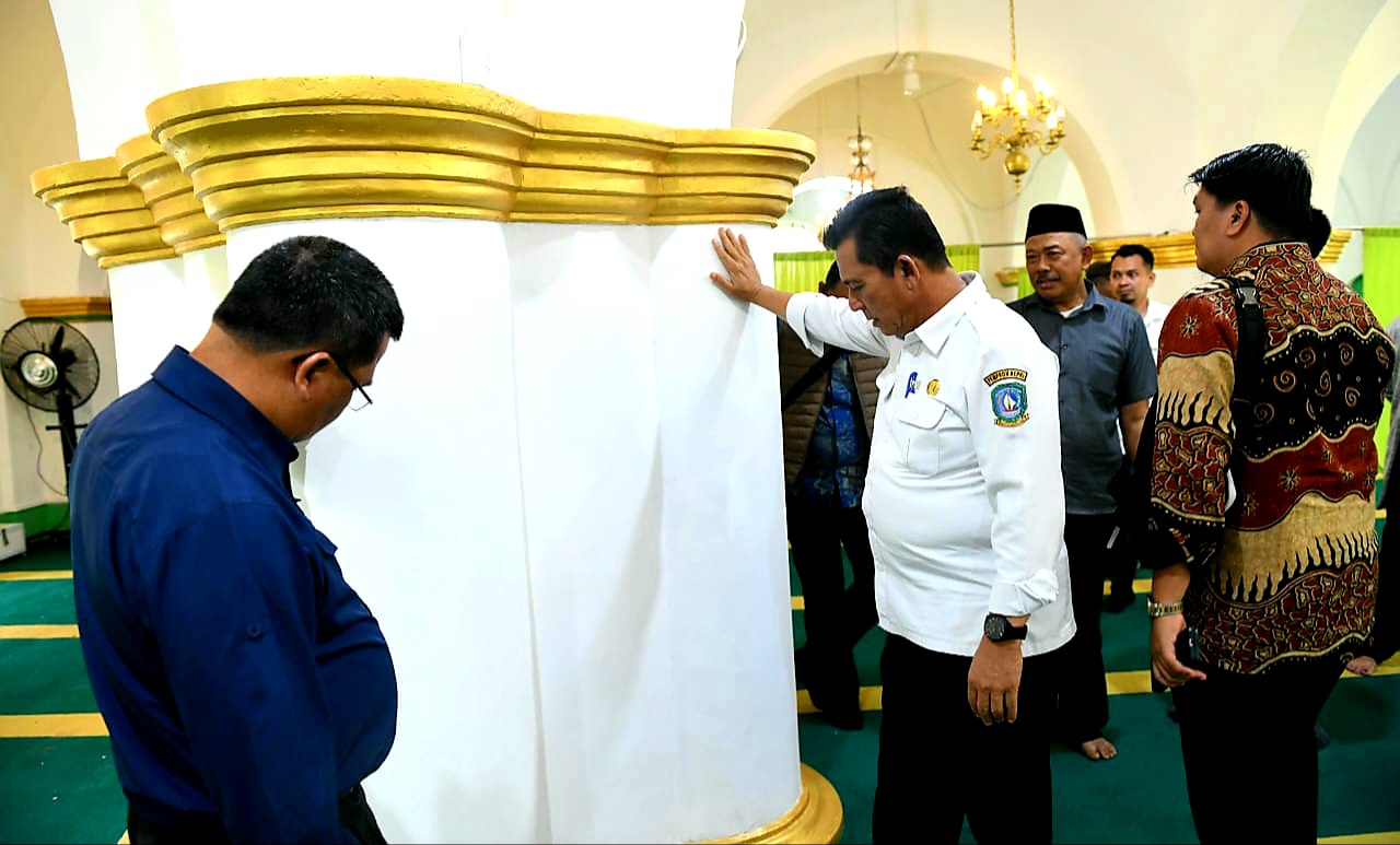 Berita - Nasional, Karpet Khusus Dari Turki Untuk Masjid Sultan Riau Penyengat Tiba, Lingga,Gubernur Ansar,Riau