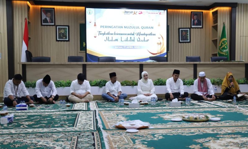 Kepri - Batam, Kejari Batam Gelar Peringatan Nuzulul Qur'an, Nuzulul Qur'an,Batam,Al Qur'an,Kejari Batam