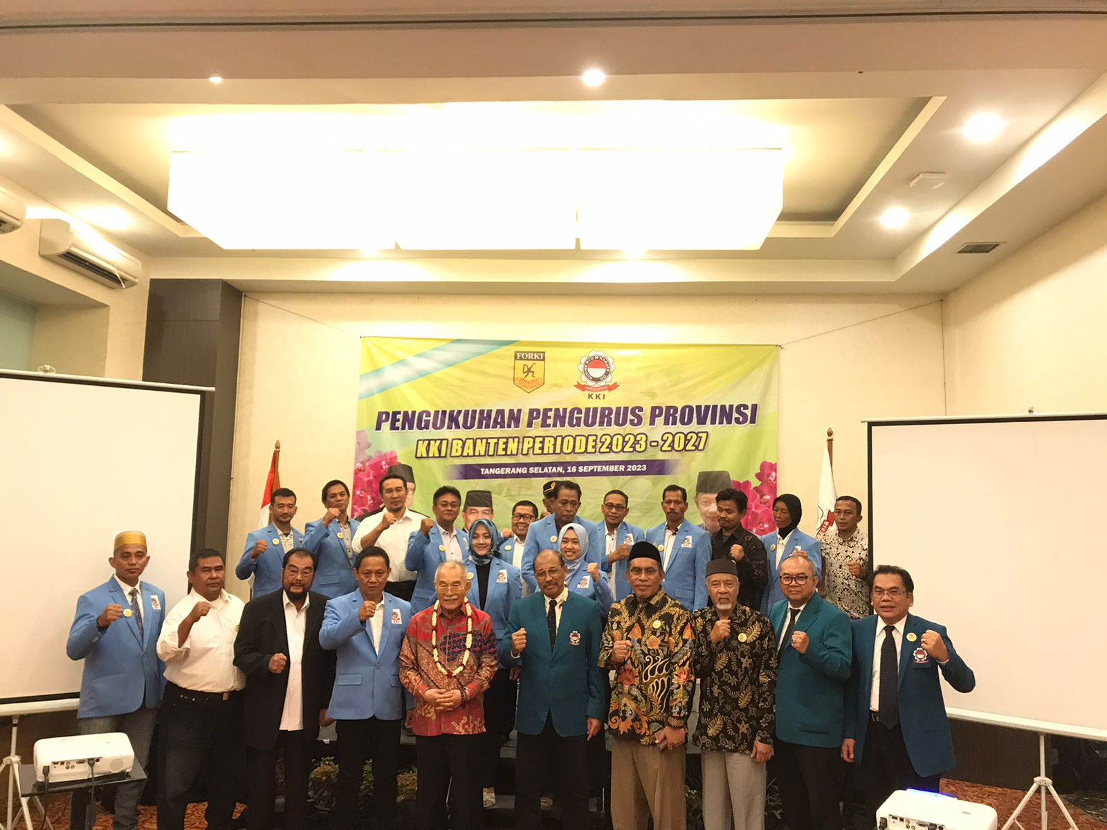Berita - Nasional, Lantik Pengurus KKI Banten, Nono Sampono Dorong Persatuan dan Soliditas Organisasi, Nono Sampono,DPD RI,FORKI