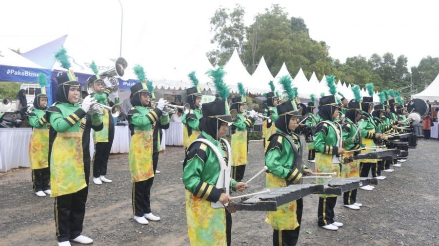 Kepri - Batam, Marching Band MAN Batam Meriahkan Pembukaan Kemenag Kepri Expo Tahun 2023, Batam,Kemenag Kepri Expo,Ramadan,MAN Batam,Welcome to Batam