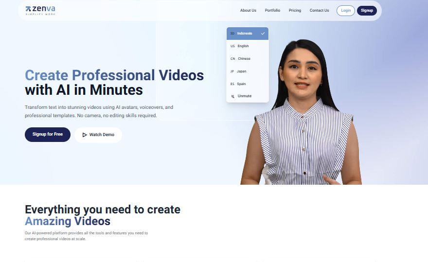 Berita - Nasional, Mudah Bikin Konten! Zenva.ai Hadirkan Video AI Stabil dan Avatar Indonesia, Zenva,AI,Video Creator