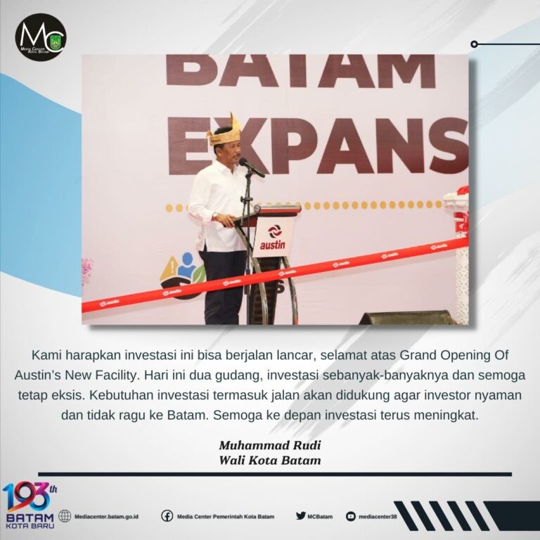 Berita - Nasional, Tingkatkan Investasi Batam, Rudi Menjamin Kenyamanan Investor, Batam,Investor,Rudi