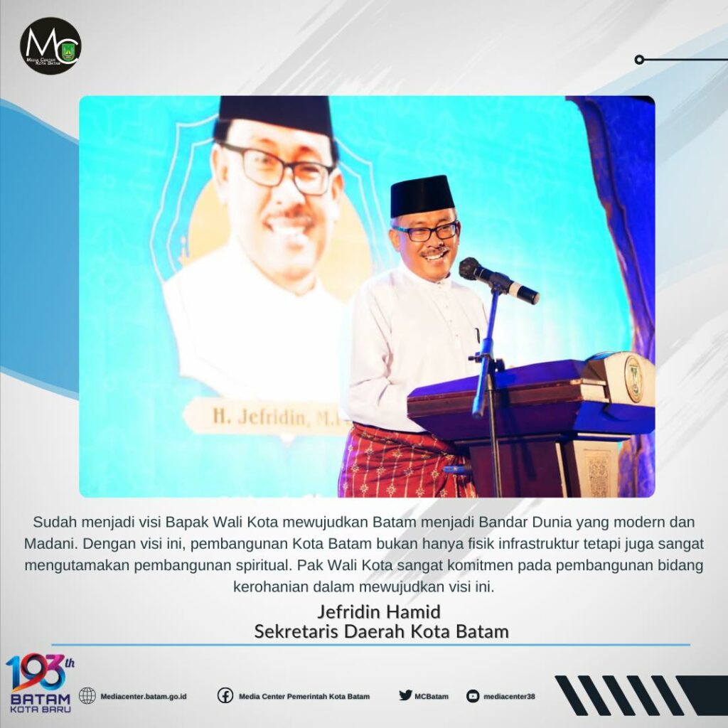 Berita - Nasional, Warga Sengkuang Padati Isra Mi’raj Kota Batam, Ustaz Hilman Kagumi Program Walikota Rudi, Batam,Rudi