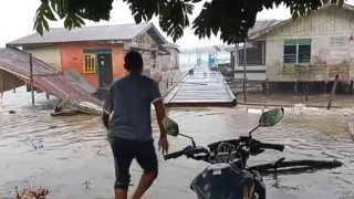 Berita - Nasional, 23 Rumah di Lingga Rusak Akibat Cuaca Ekstrem, Cuaca ekstrem,BPBD Lingga,kepulauan Riau,kepri
