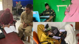 Kepri - Anambas, Bendahar Kemenag Anambas Lakukan Monitoring LPJ BOS Tahun 2022 Di 3 Madrasah, Anambas