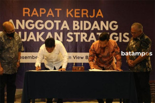 Kepri - Batam, BP Batam Tandatangani HoA dengan PT Jaya Samudra Karunia Gas, Bangun LNG di Kota Batam, Batam,LNG