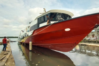 Kepri - Lingga, BUP Beberkan Wacana Ganti MV Lintas Kepri Rute Tanjungpinang-Lingga dengan Kapal Baru, kepri,Lingga,BBM