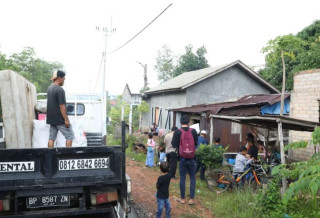 Kepri - Batam, Dukung Program Pemerintah, 7 KK Warga Rempang Pindah ke Hunian Sementara, Pulau Rempang,BP Batam,kepulauan Riau