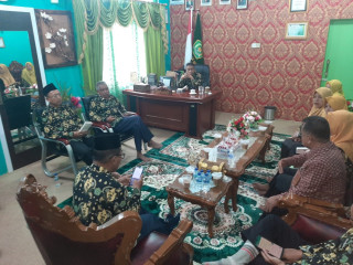 Kepri - Bintan, Pimpin Rapat Bersama Pengawas Madrasah/ Sekolah, Erman Zaruddin Upayakan Fasilitas Pengawas, Bintan